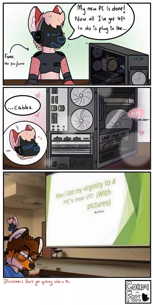 Don't get quirky with electronics! (By me)