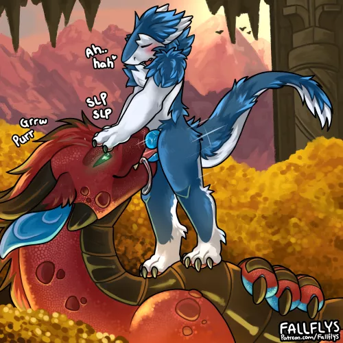 Dragons treasure//art by me @fallflys on twitter