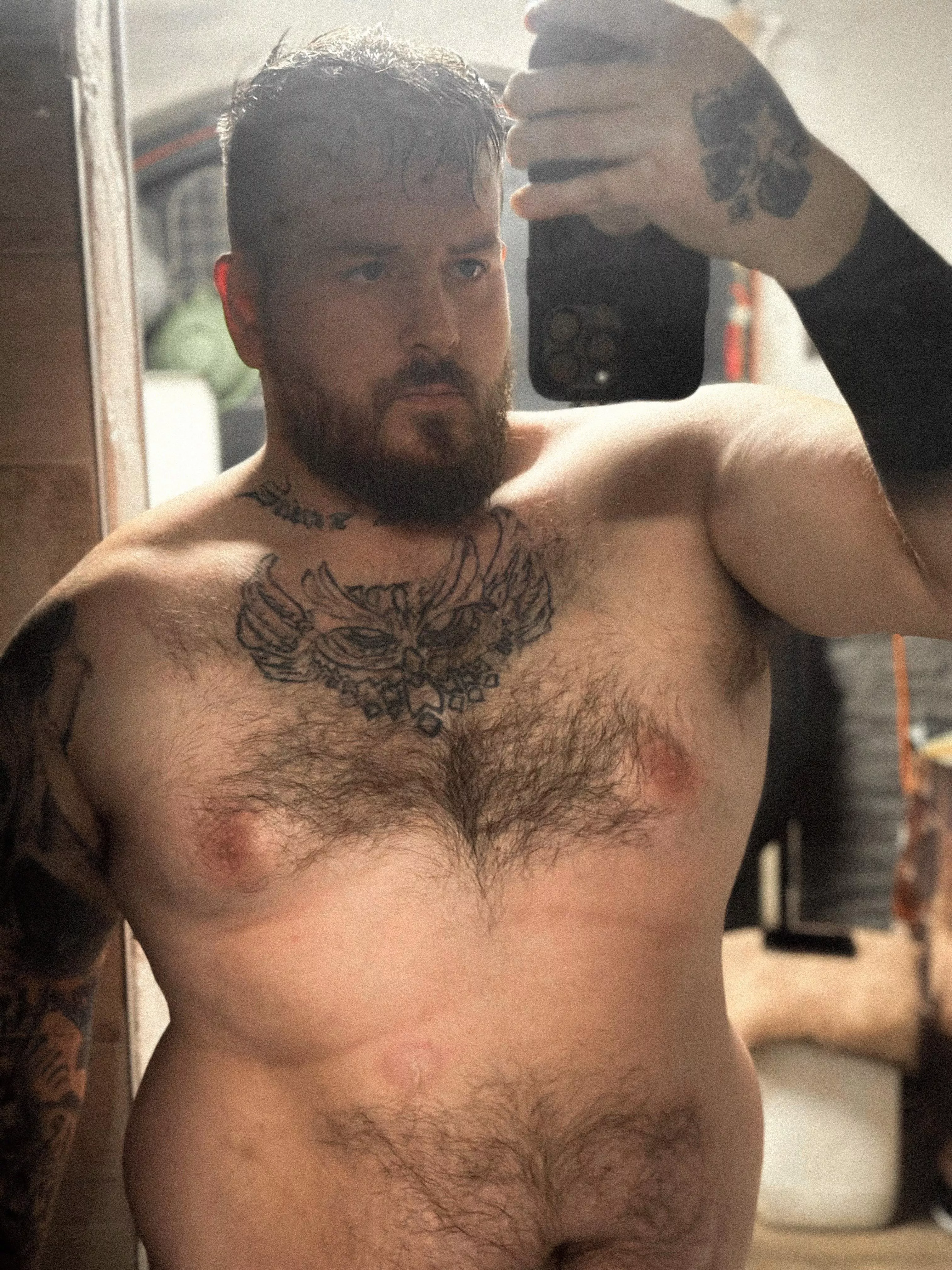 Fresh out the shower. What do you think ?