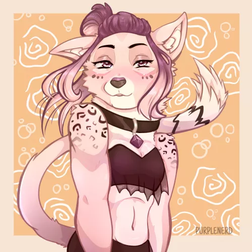 I drew ST-Kujo420 on DeviantArt's OC Rosa! (Art by me)