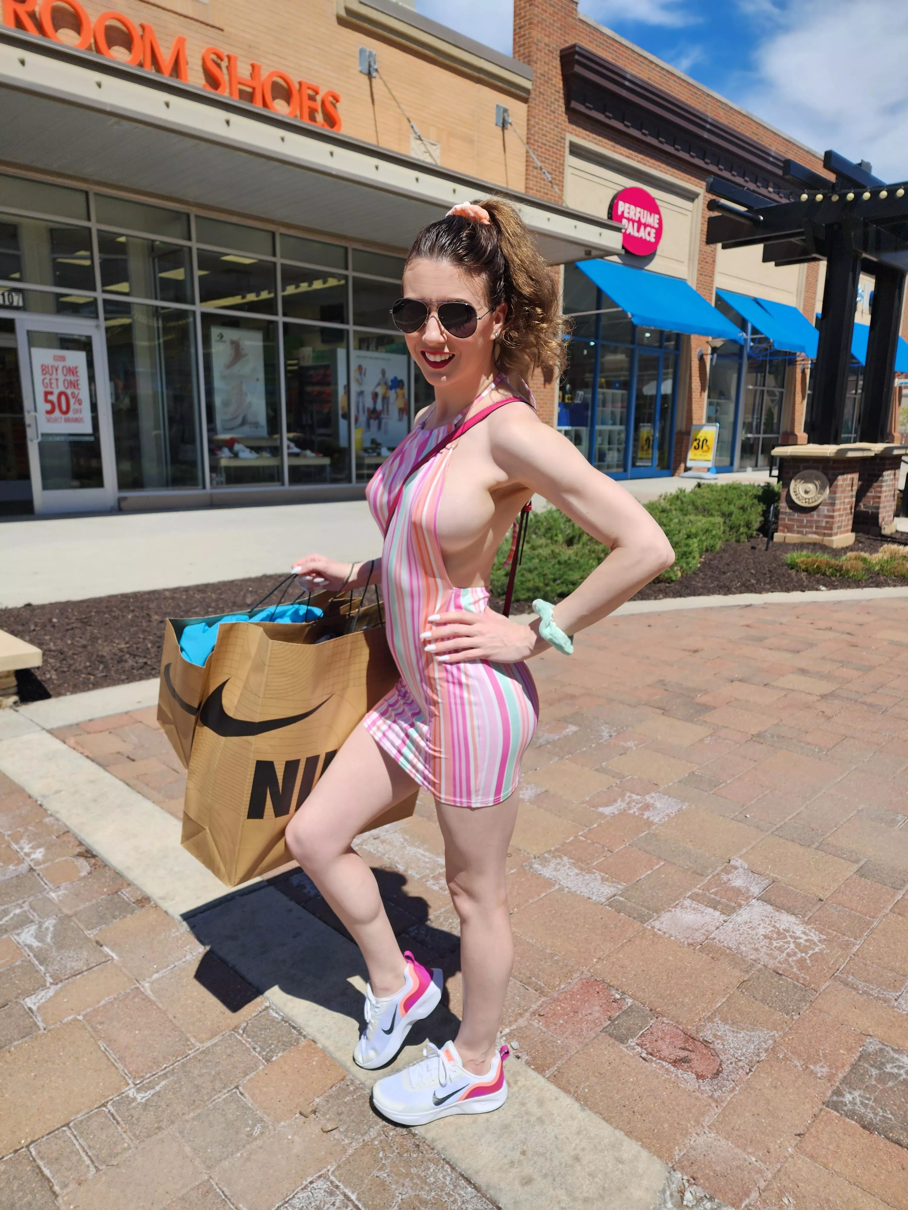 I love going braless