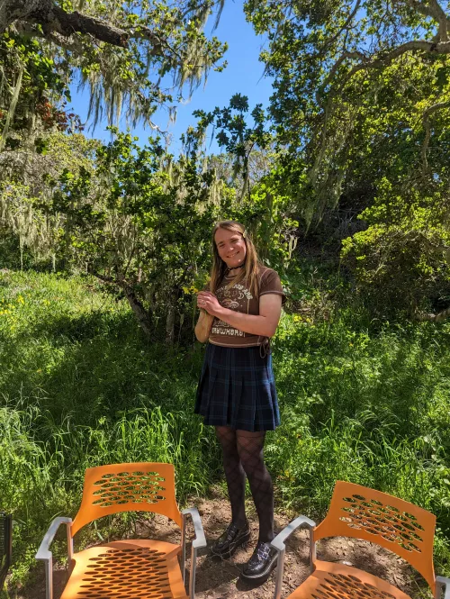 I presented fem today 😳