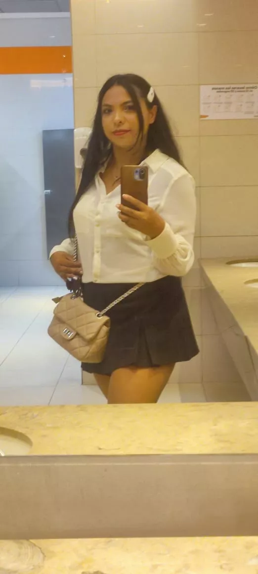 I was shopping and maybe little horny