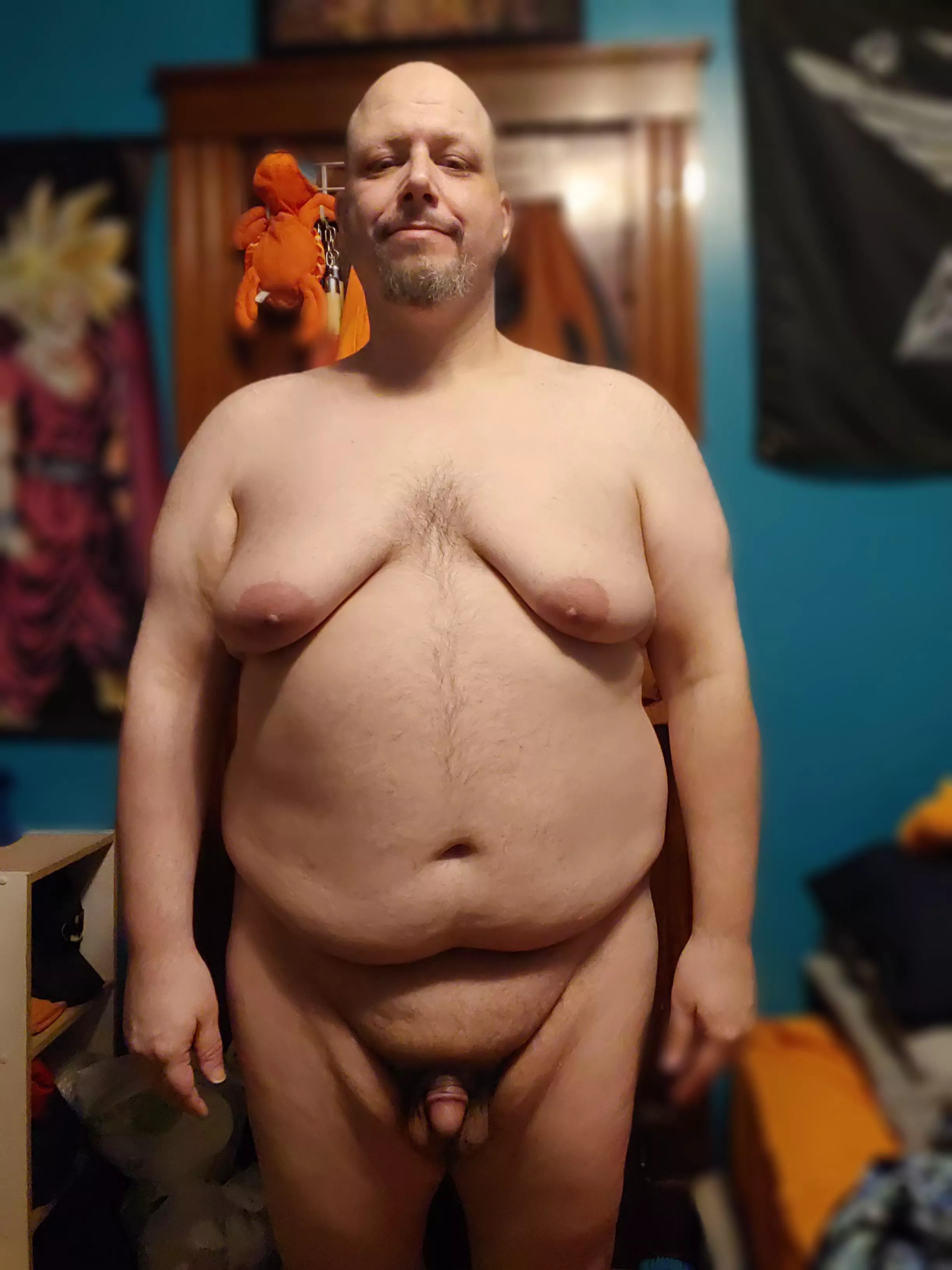 It's too hot for clothes today