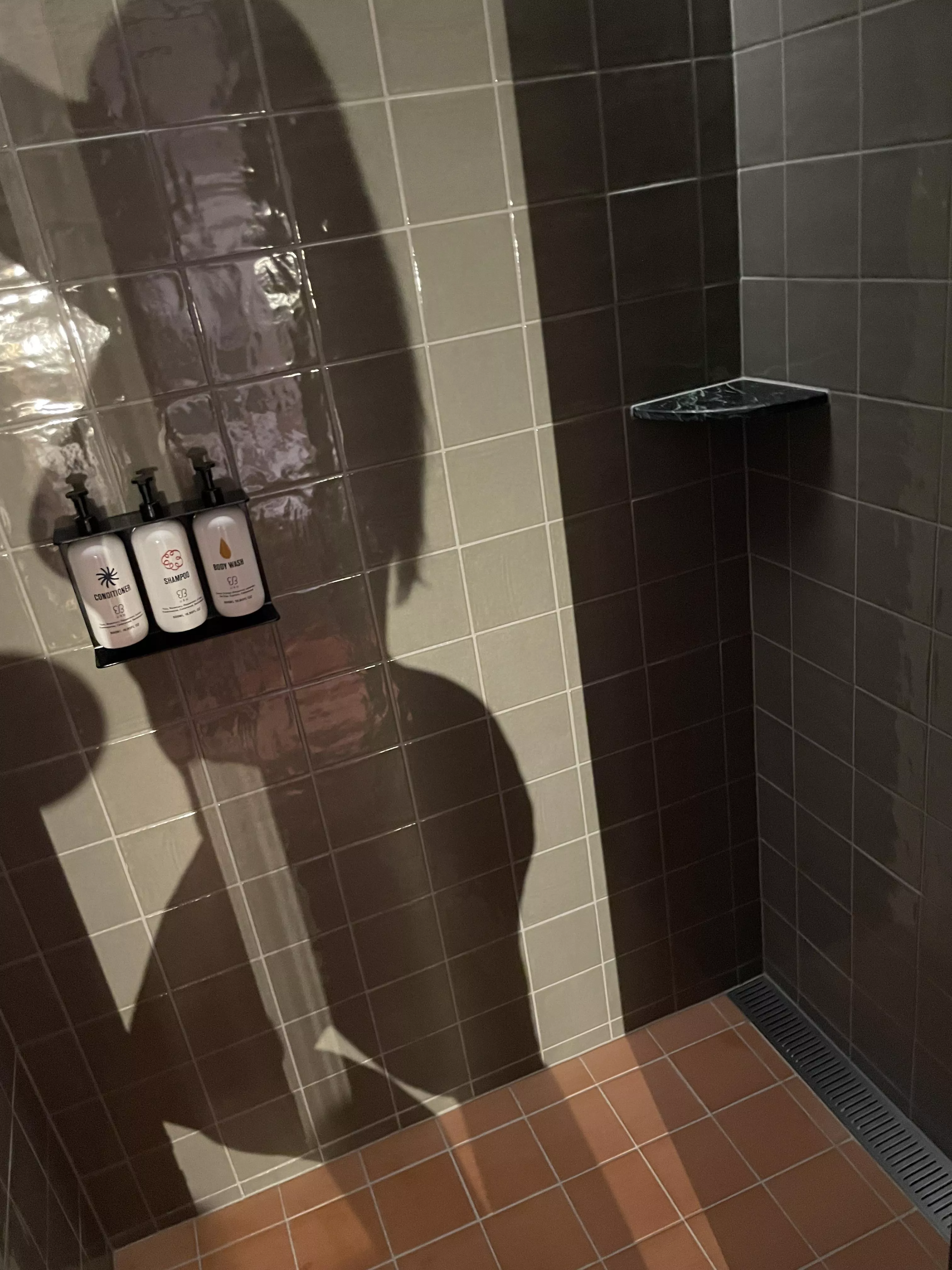 Just checked into my hotel and liked the look of my my reflection (F)