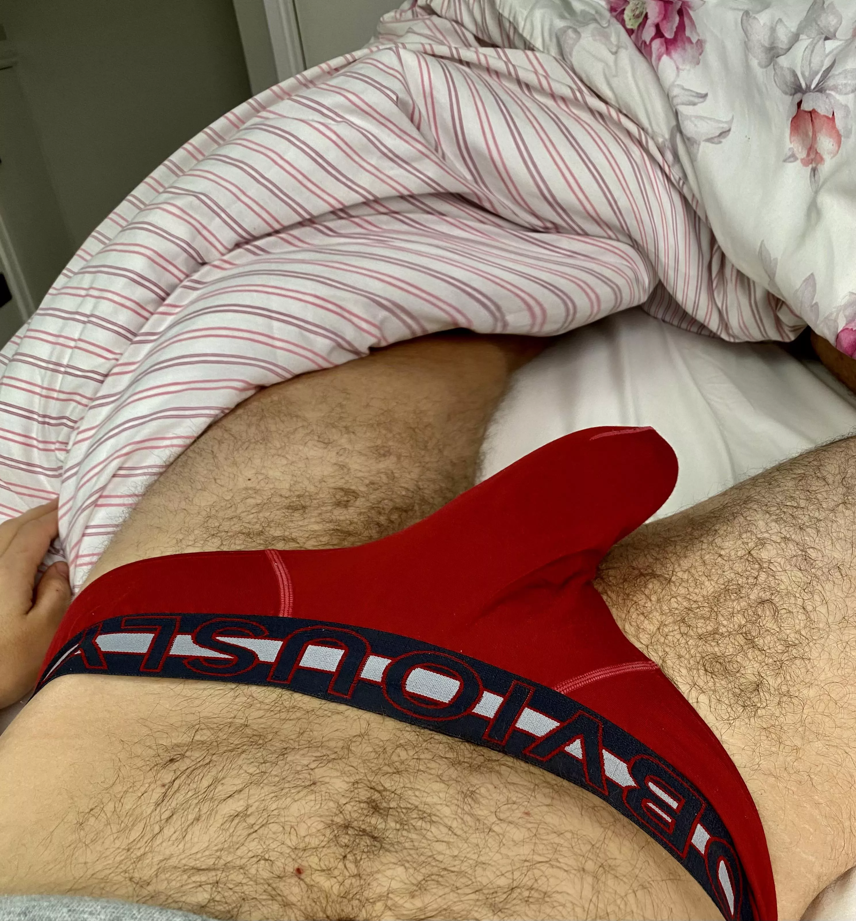 Just chilling in bed