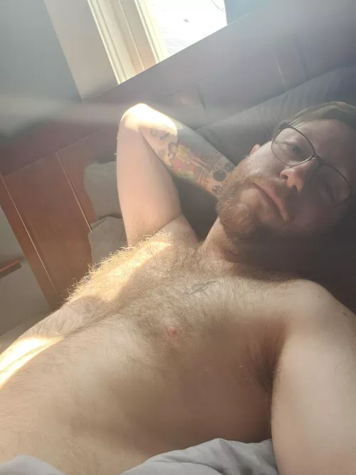 Let's stay in bed all day and cuddle.