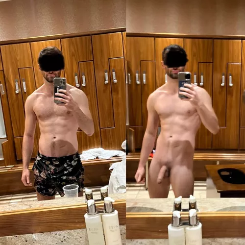 Locker room on/off