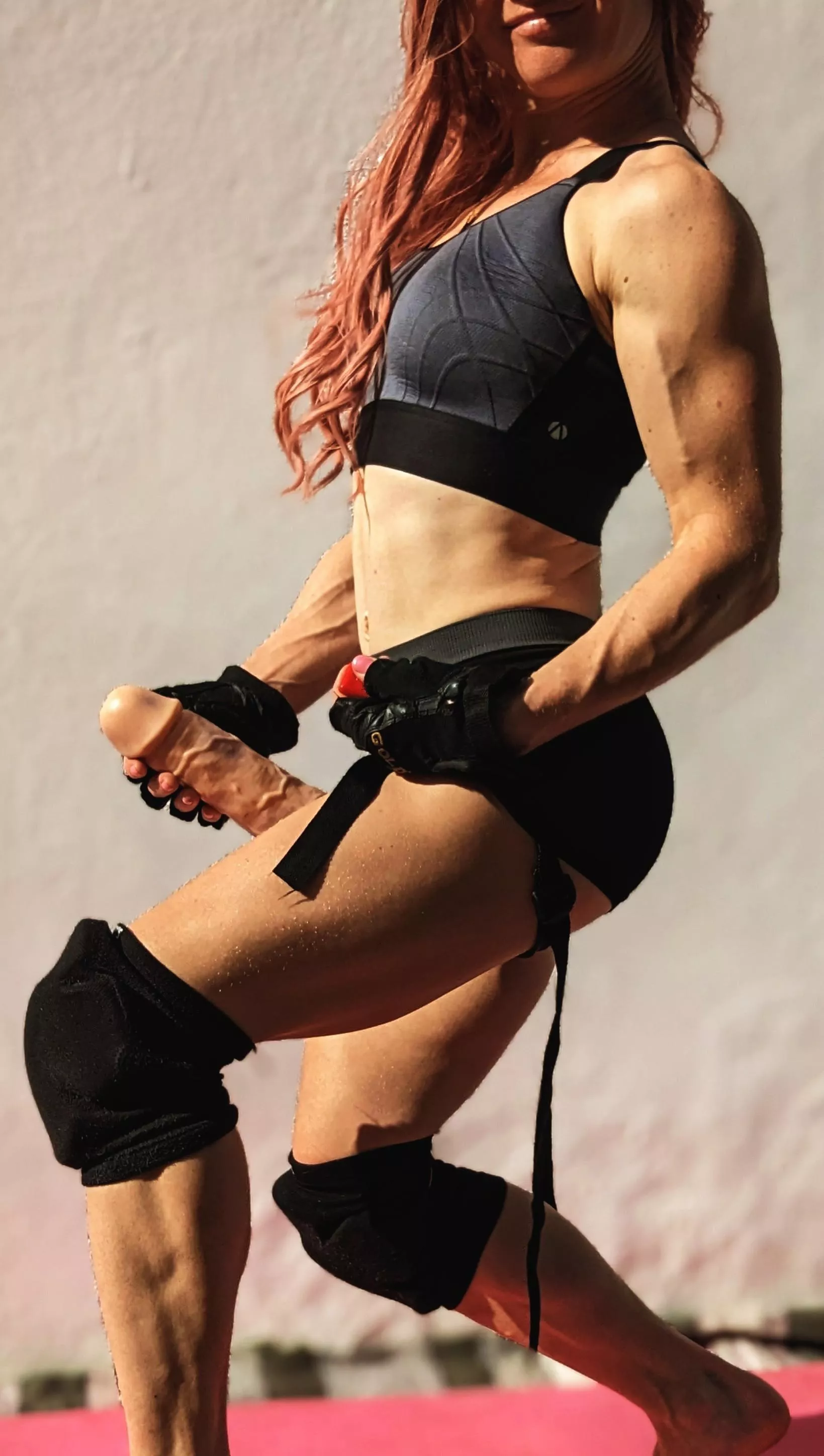 Muscle Mommy is here my boy