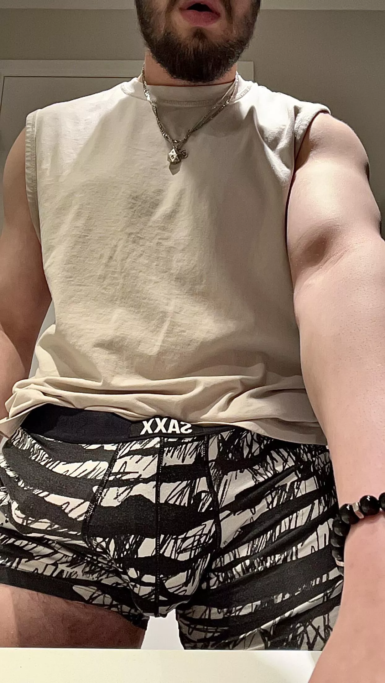 Muscles and cock for ur size kink