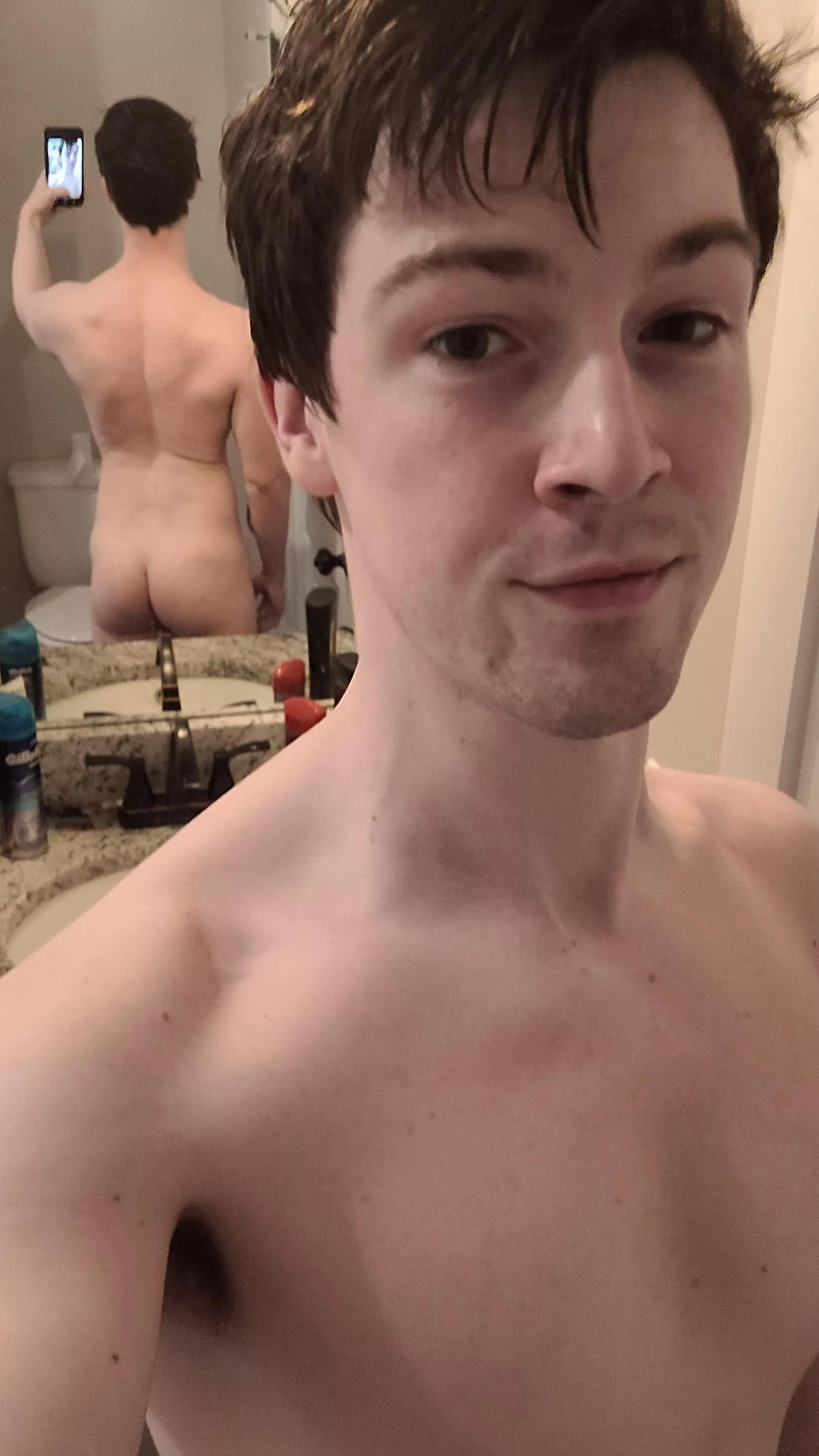 My bare butt strikes again 😈