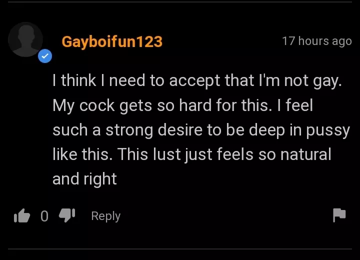 My post nut clarity hit different after reading this comment