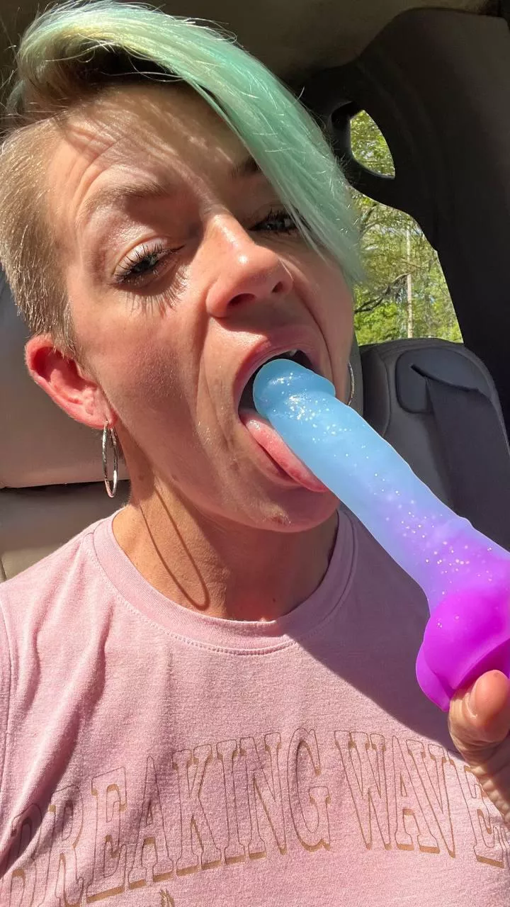 My tongue, your cock