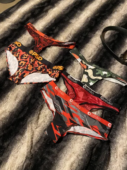 New panties! Which one to show off first!?