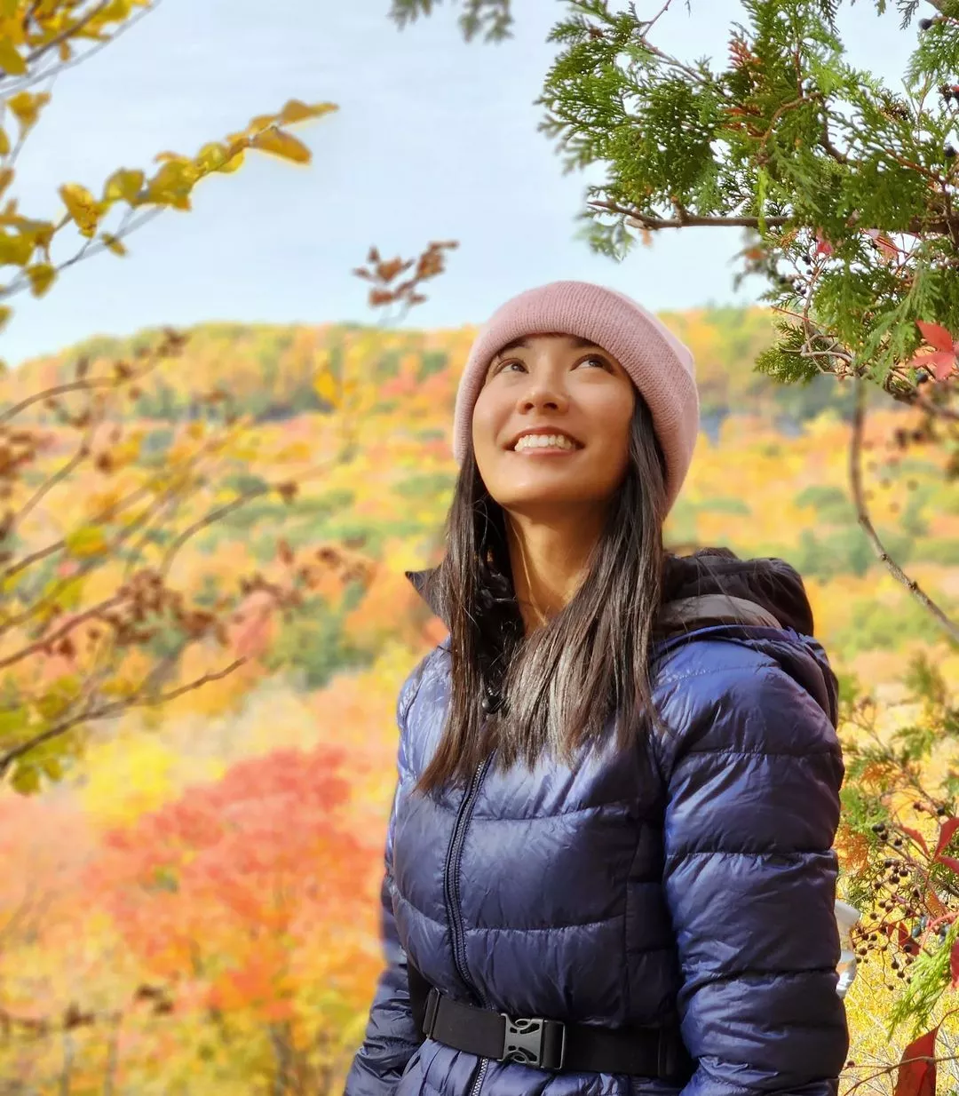 Pretty Girl during Fall