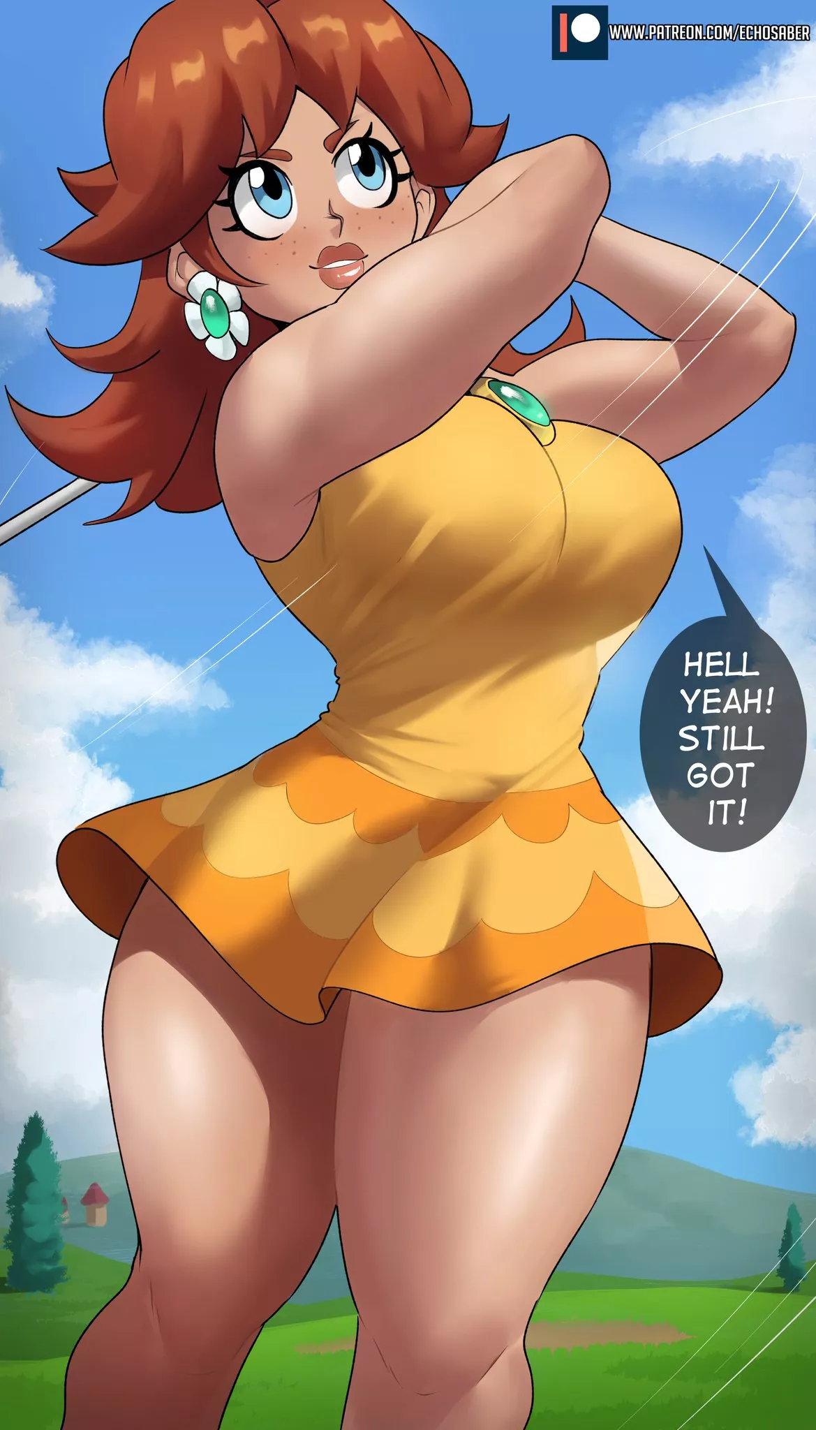Princess Daisy's Hole-in-One (EchoSaber)