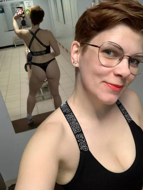 Selfie after gym 😉