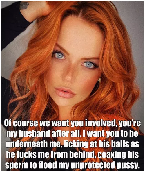 She’s so kind, involving you in the pregnancy… 🥰