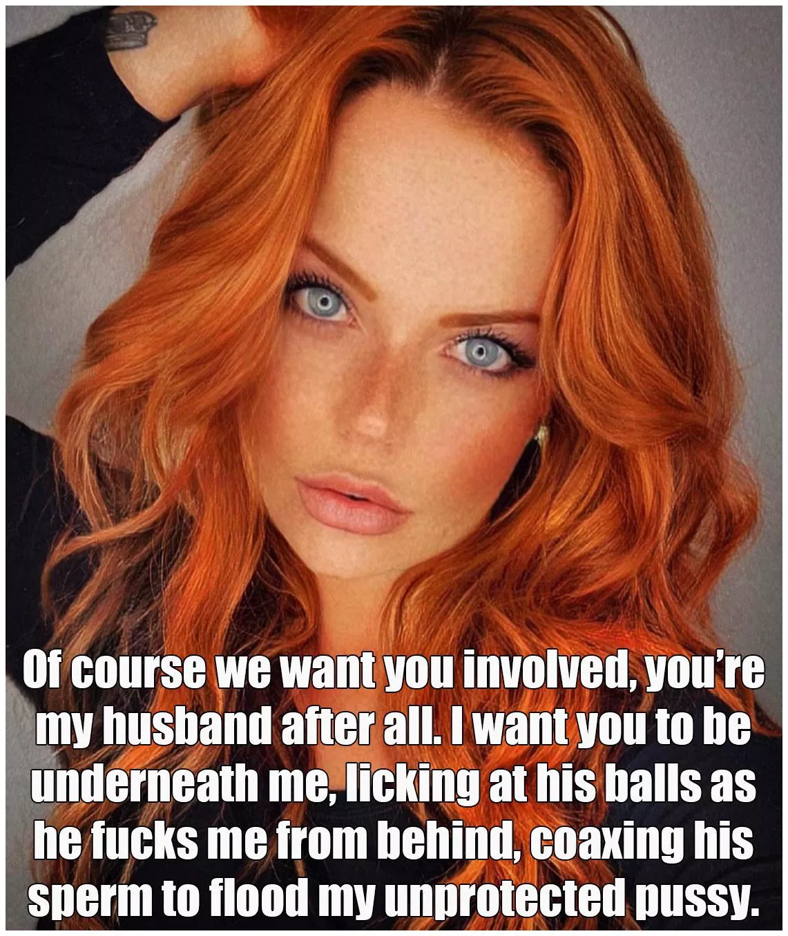 She’s so kind, involving you in the pregnancy… 🥰