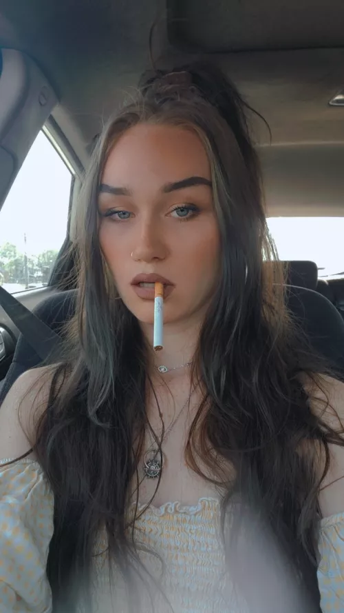 That first cigarette of the day >