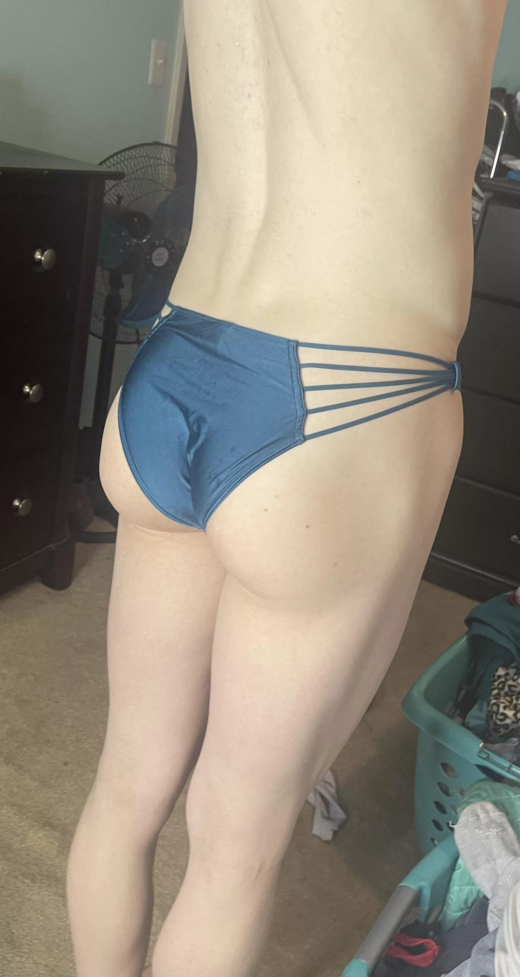 The straps make me feel so sexy.