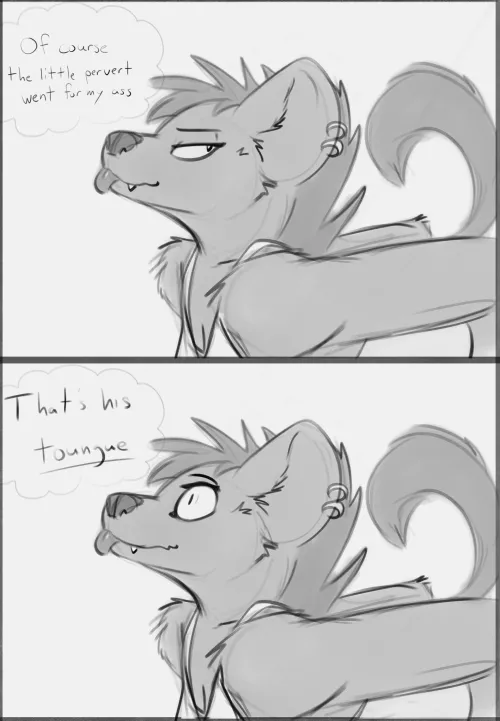 tongue in the ass [F] (schmutzo)