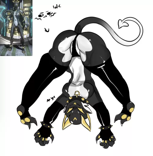 [Valkyr OC] Stretching (ImblueDexo)