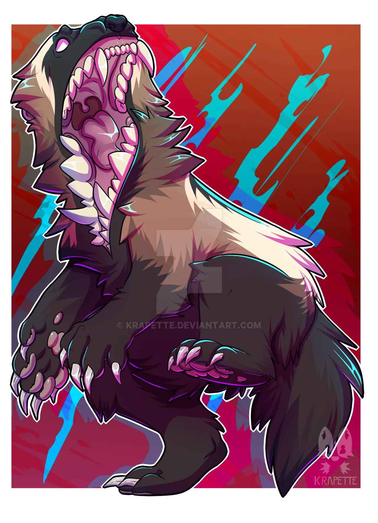 Wolverine monster [CHARADESIGN] (by Krapette)