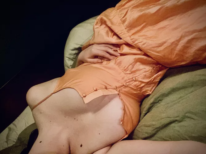 would you finish unbuttoning or tear this nice silk dress right off me?