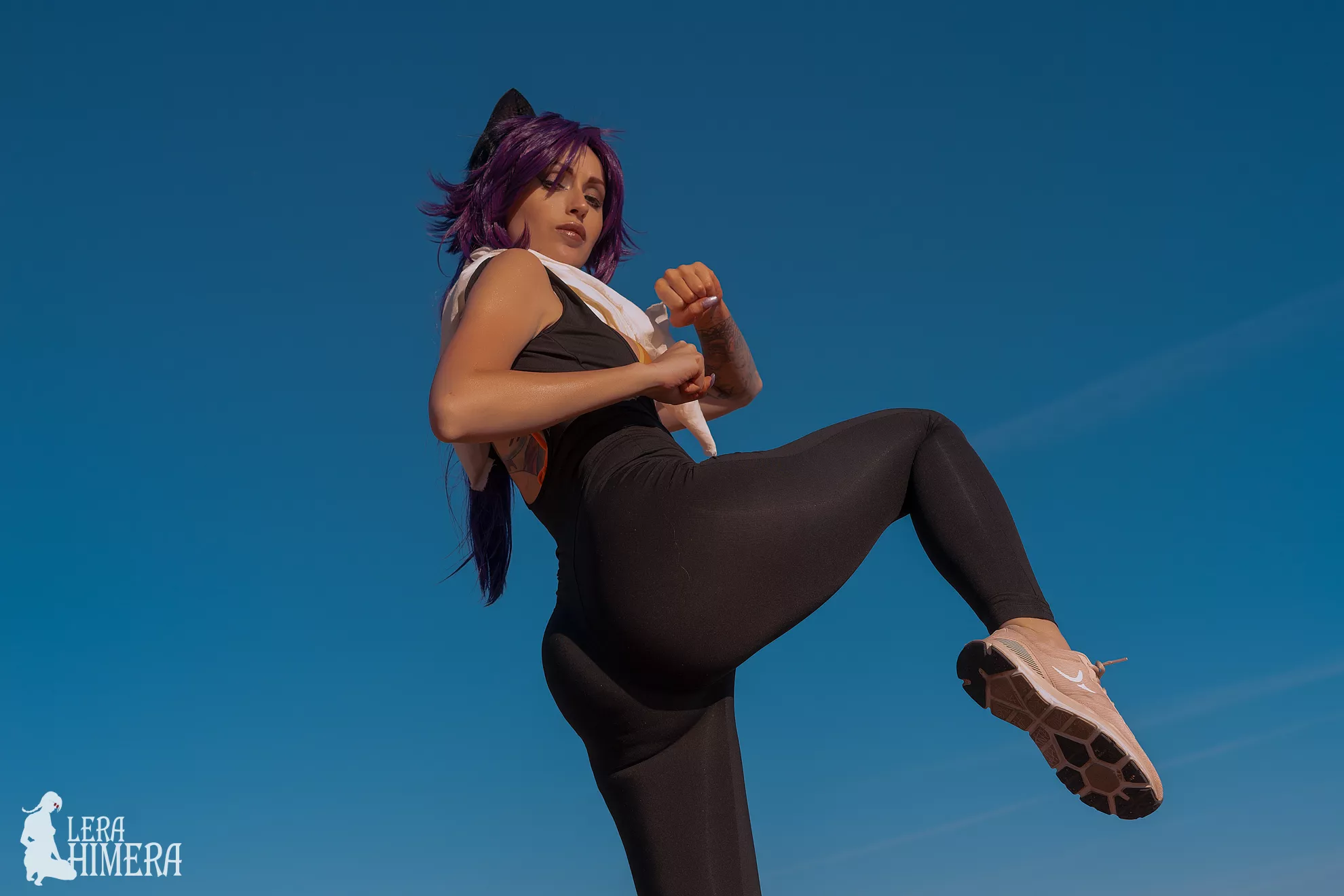 yoruichi shihouin by Lera Himera