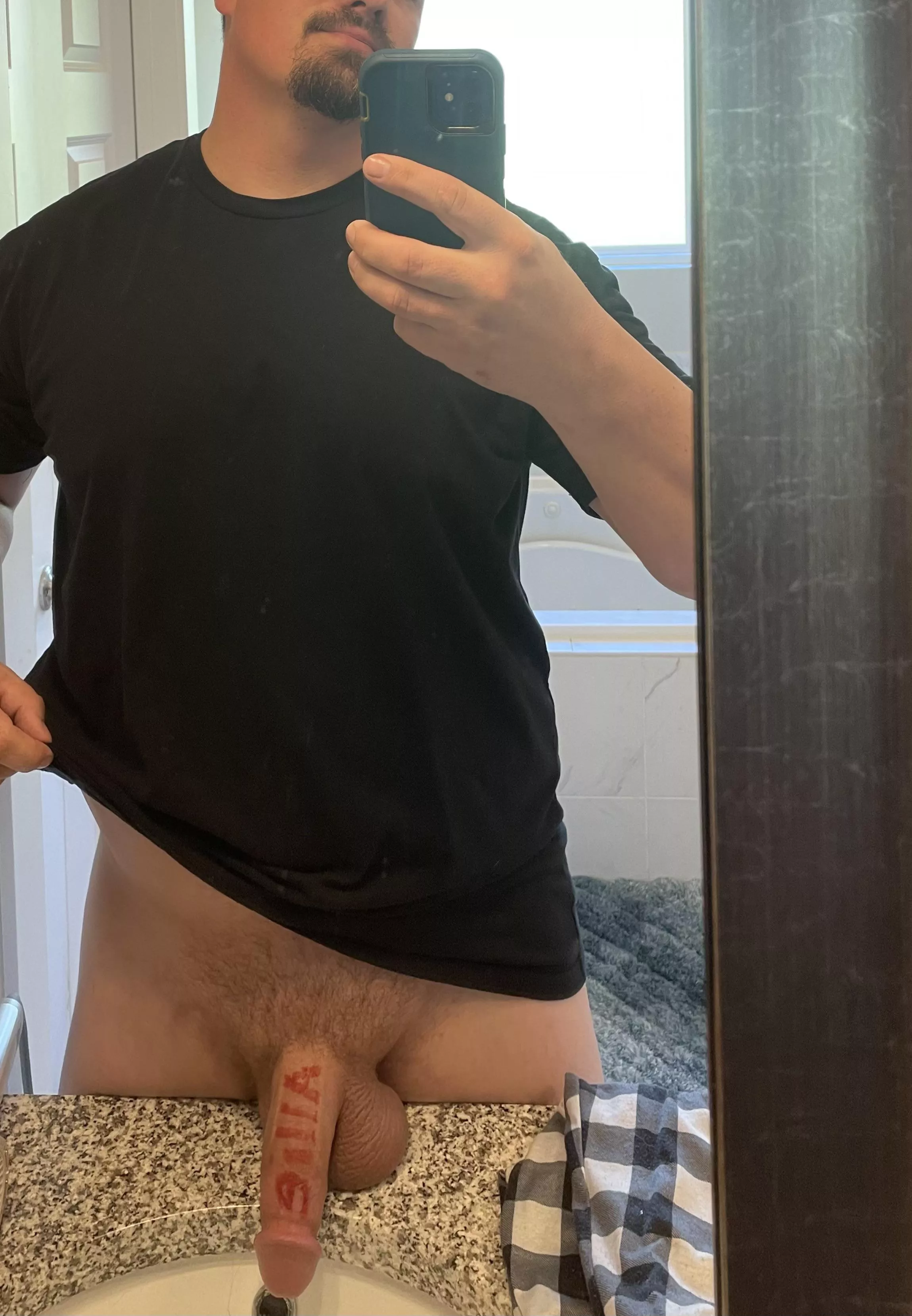 [39] Allie got her name written on it in lipstick, but the balls have a good cameo here