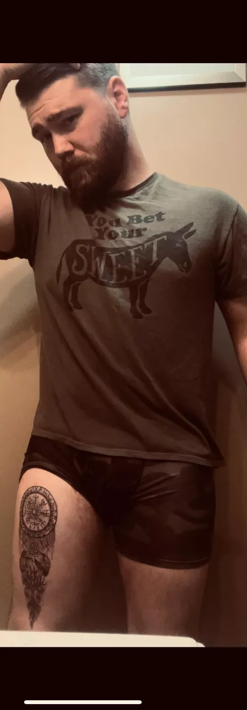 A chance to show off the new ink.