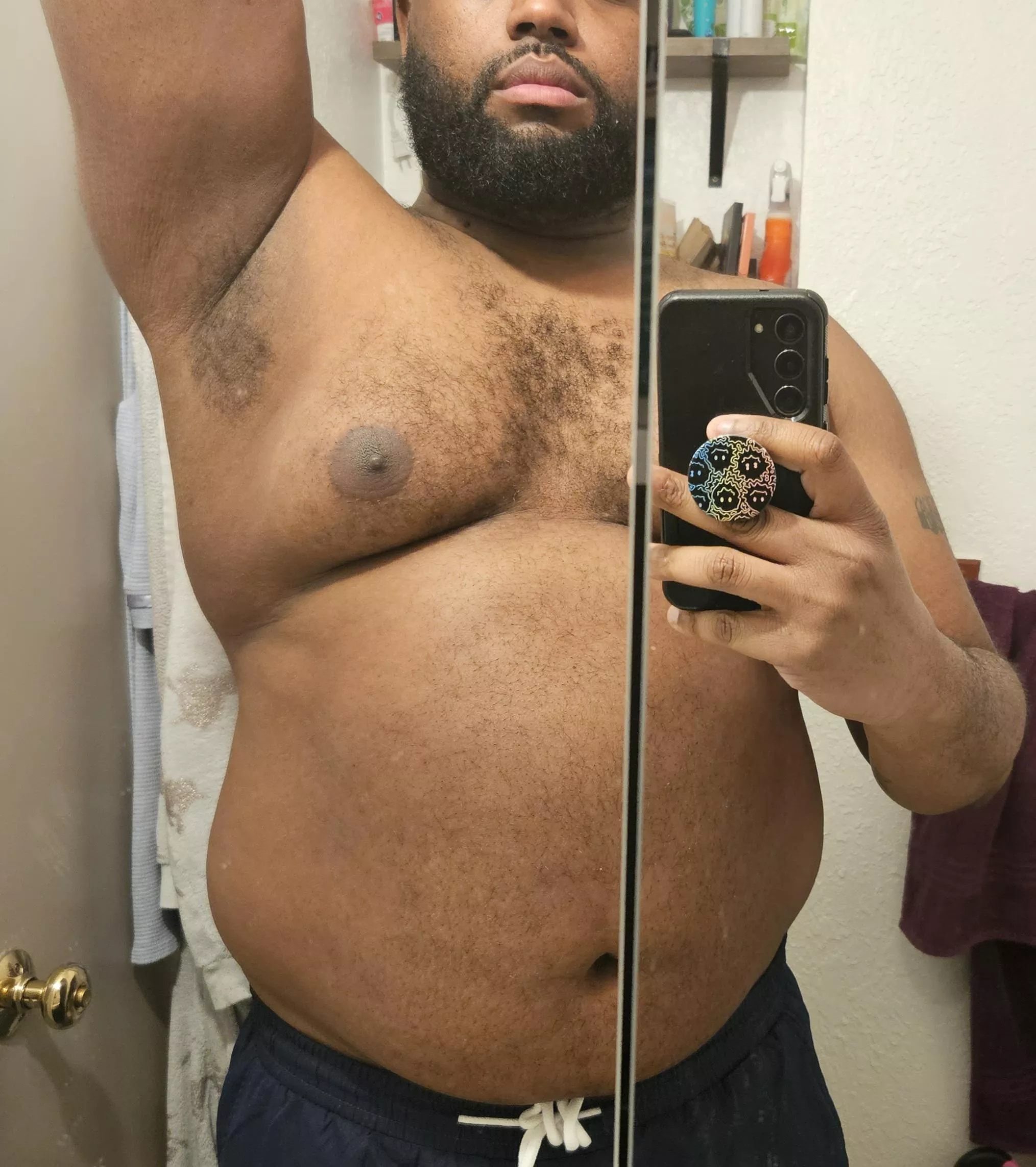 Bathroom mirror selfie kind of night. How did I do?