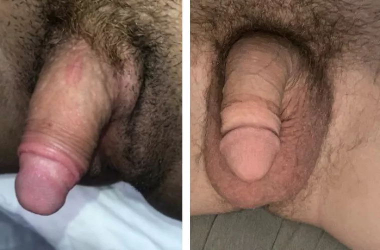 Clit outsizes cock