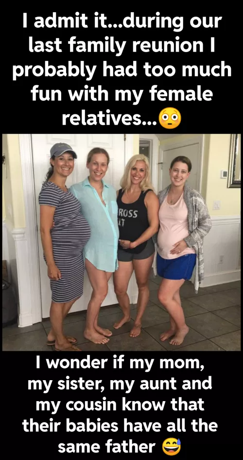 Consequences of a family reunion 😅