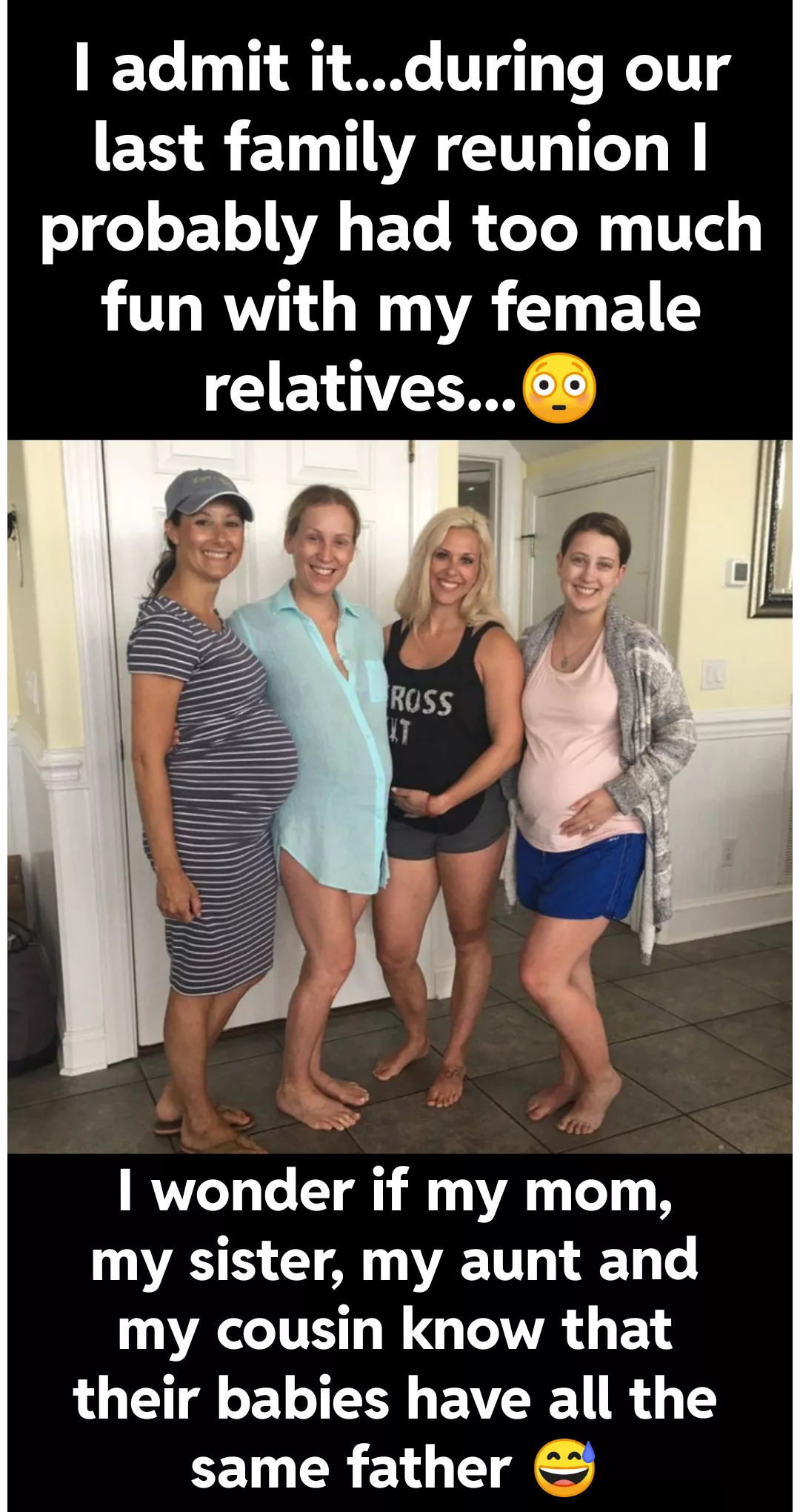 Consequences of a family reunion 😅