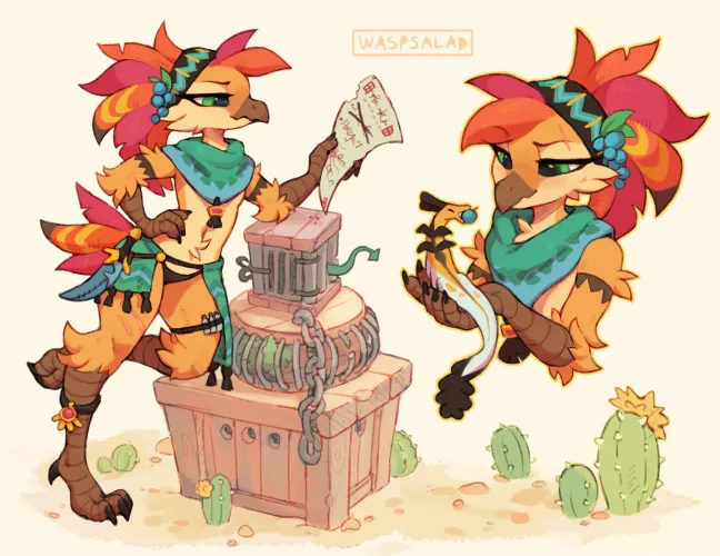 Critter catcher birb