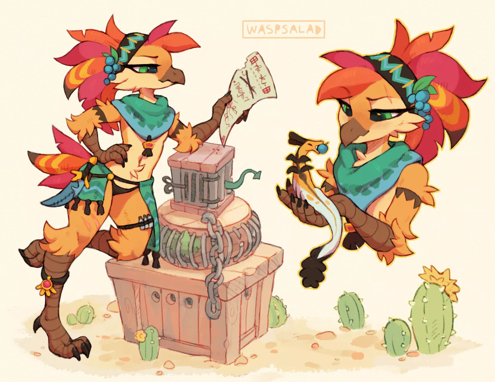 Critter catcher birb