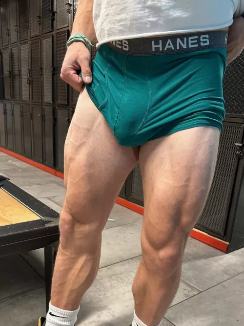 Everyone notices in the locker room 🫣