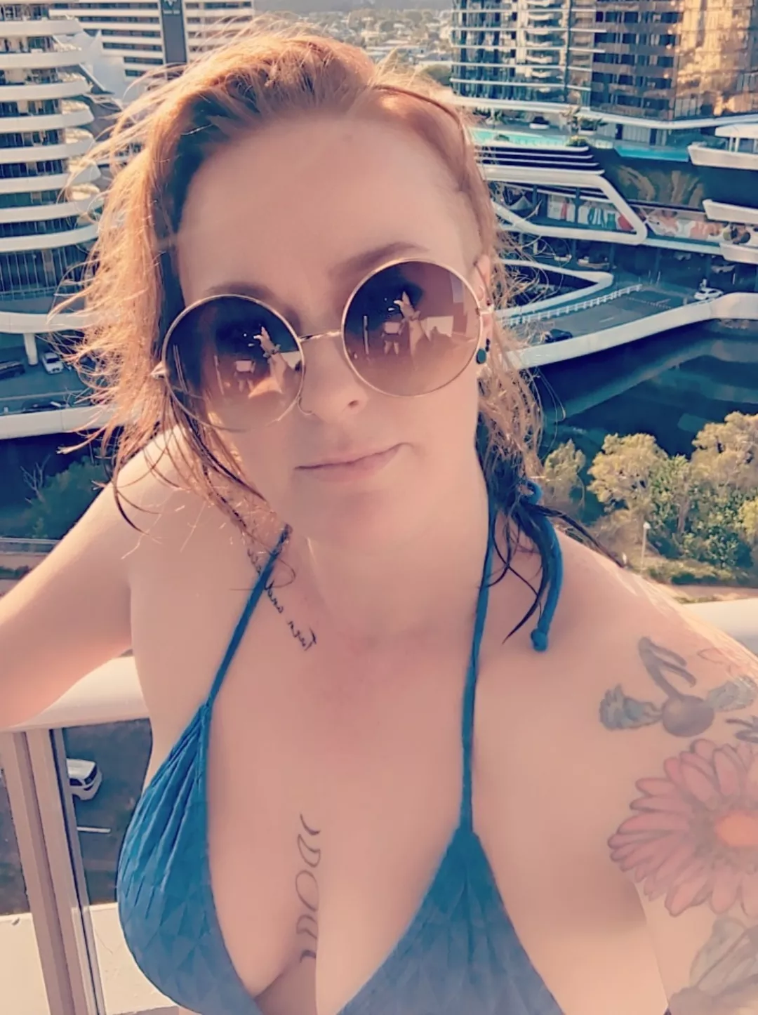 Finally able to relax in the sun