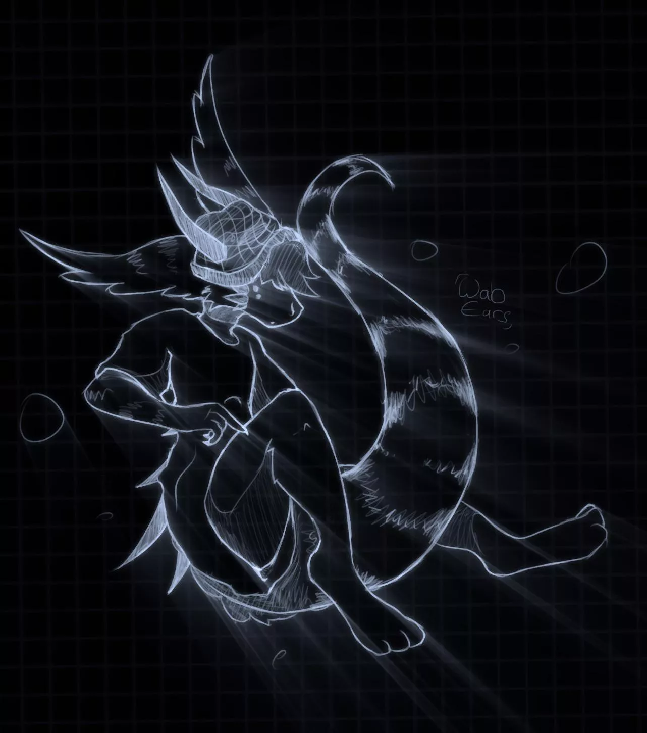 Floating (Art by me)