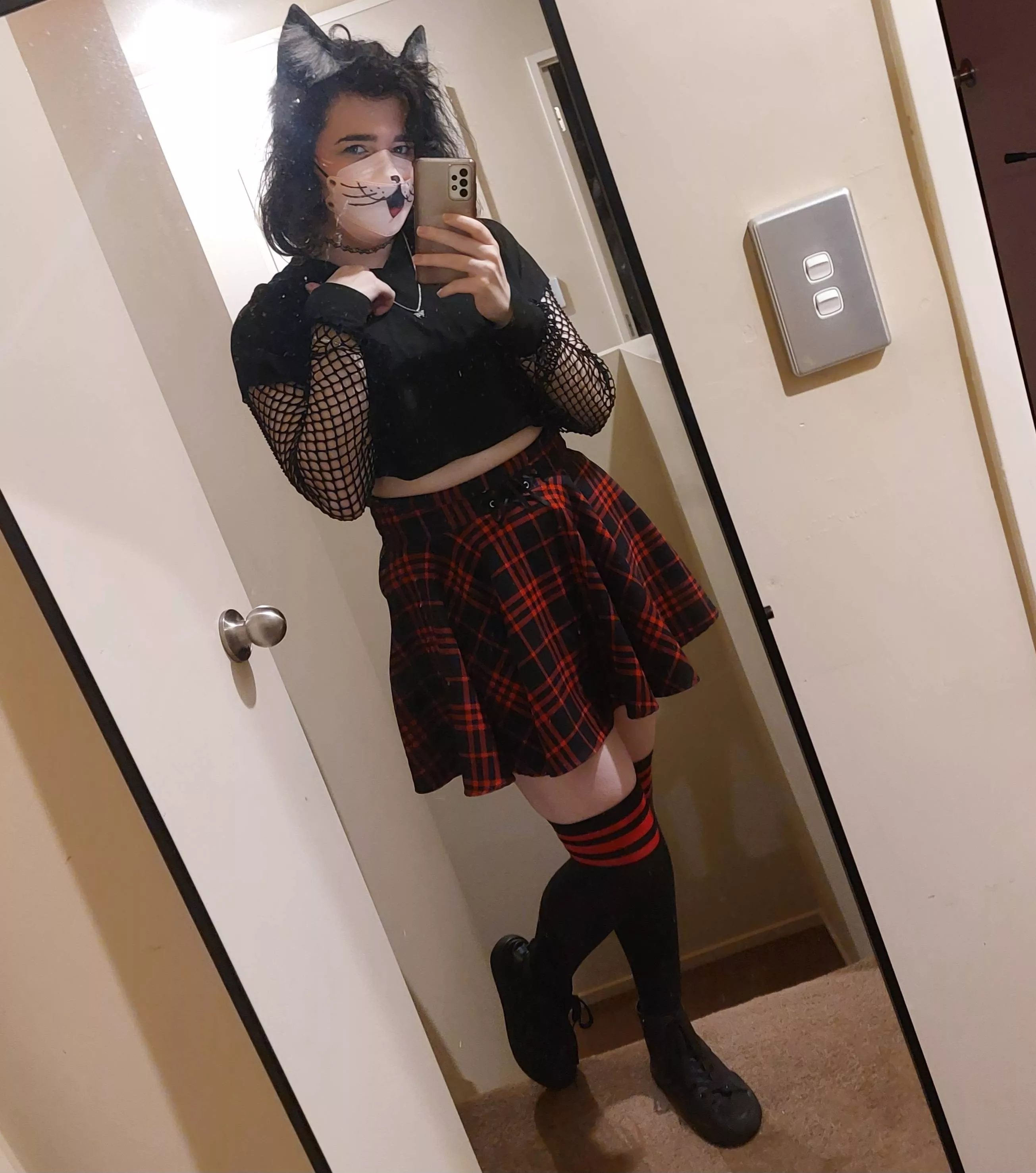 Full Catboy today for an art convention, was so much fun. 🥰