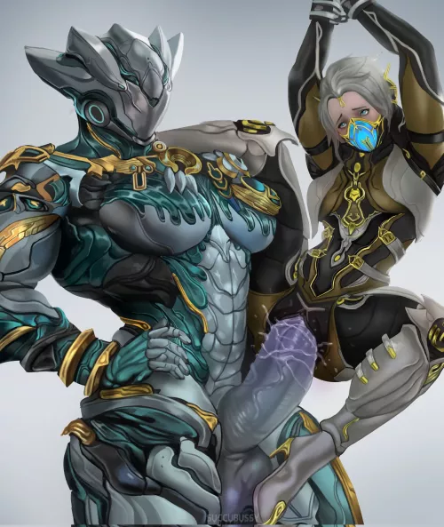 [Futa Hildryn Prime + Mesa Prime] Mesa Riding A Different Kind Of Steed (BusySuccubus)