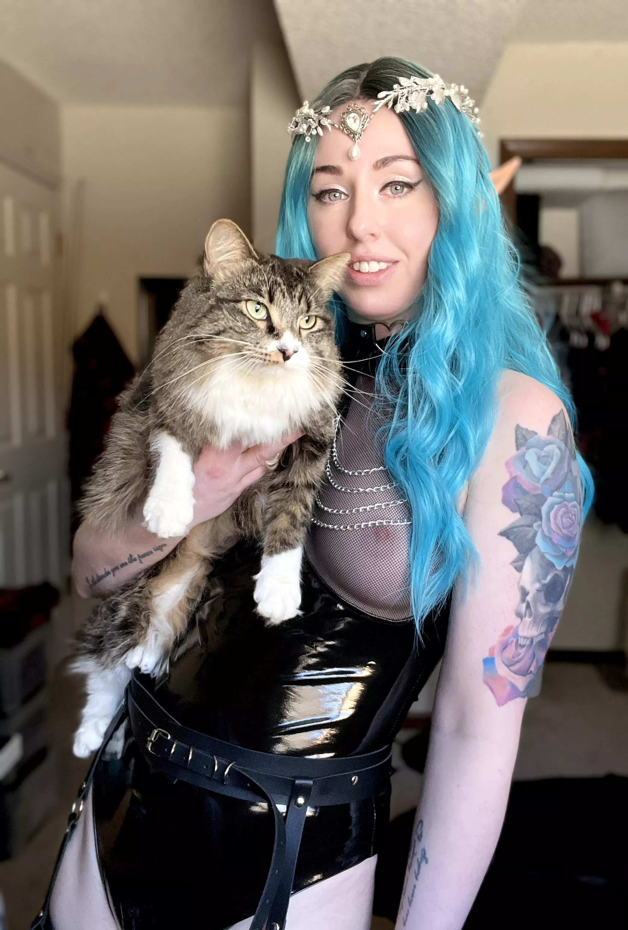 Got my shiny and my fuzzy on 😸😻