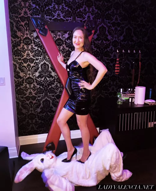 Happy belated Easter from me and the Easter Bunny