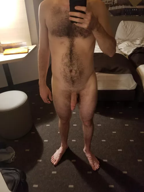 Hotels are meant for being nude 95% of the time