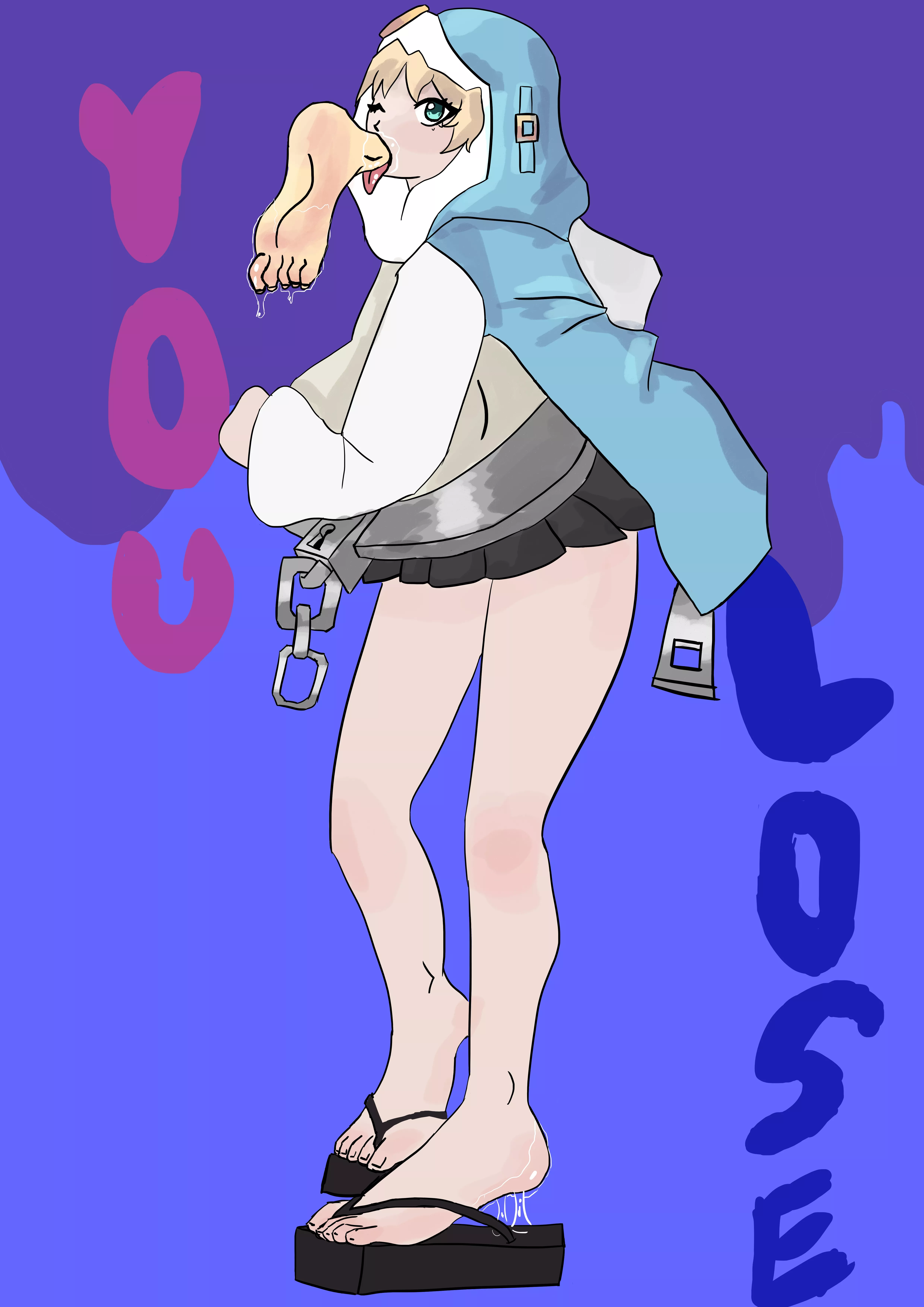 {image} Bridget wins ( some feet outside vore)