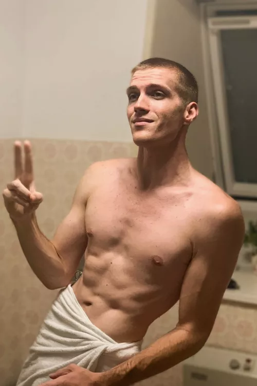 Just enjoyed a nice little bath, what could I do to convince you to come with me?