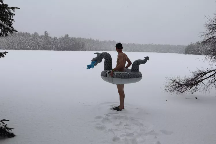 Just getting ready for summer time swims