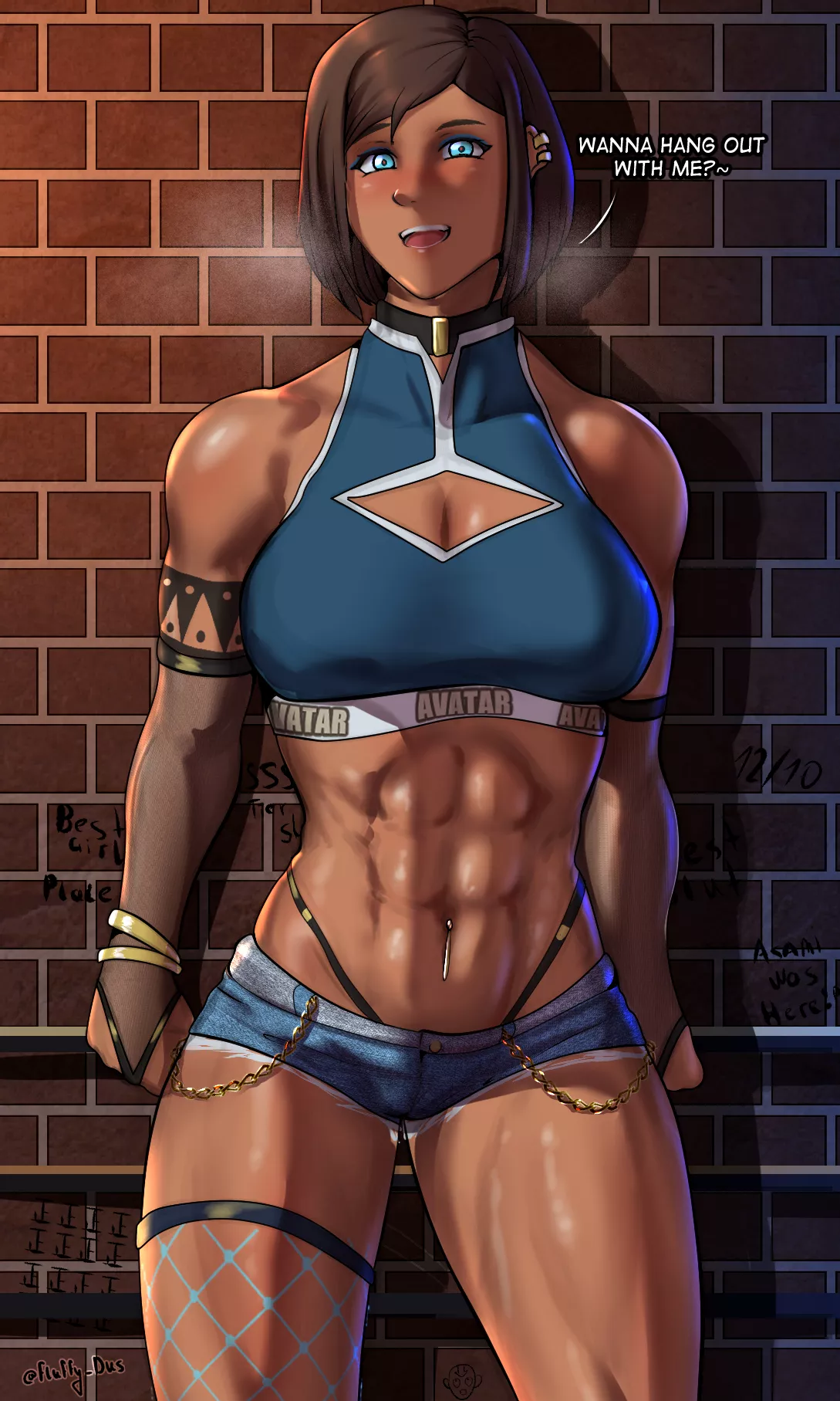 Korra [Artist: FluffyDus]